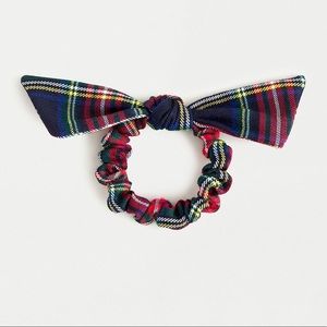 NWT JCrew Tartan Plaid Hair Tie Bow